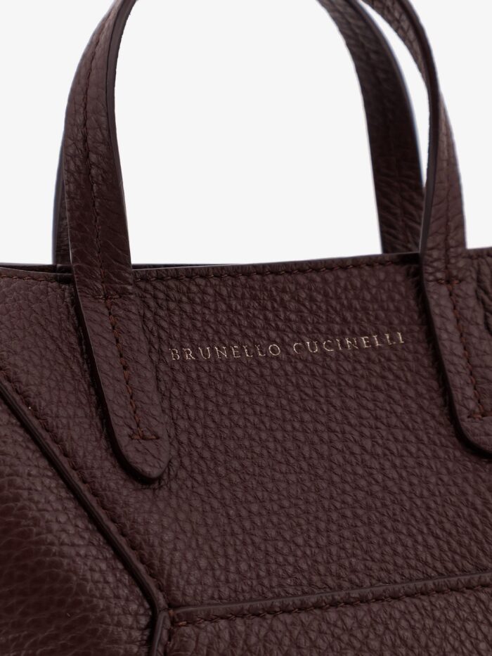 Brunello Cucinelli BC Duo Leather Crossbody Bag