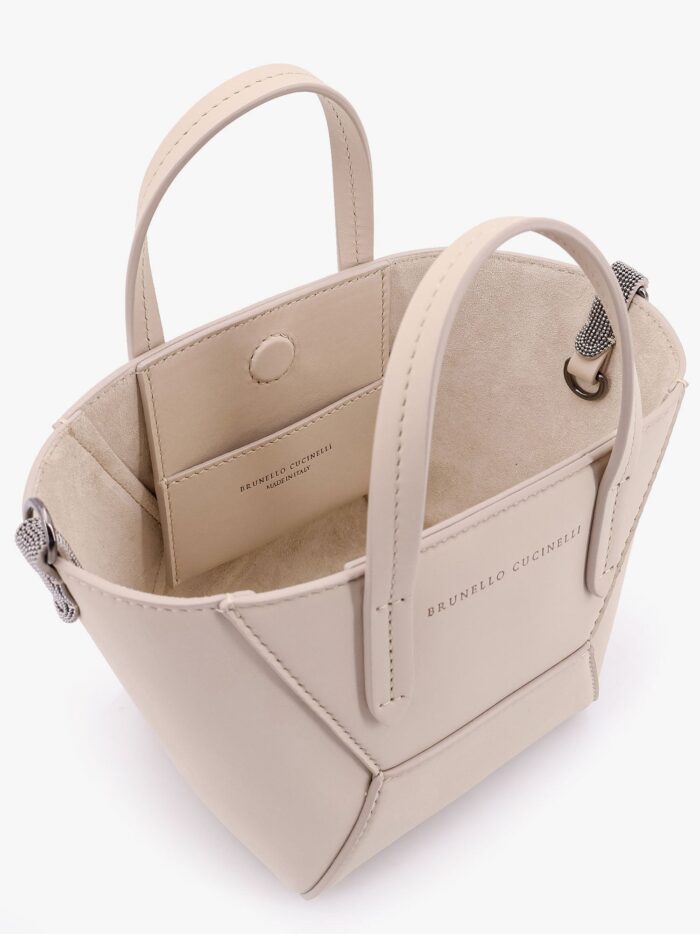 Brunello Cucinelli Bc Duo Leather Hanbag