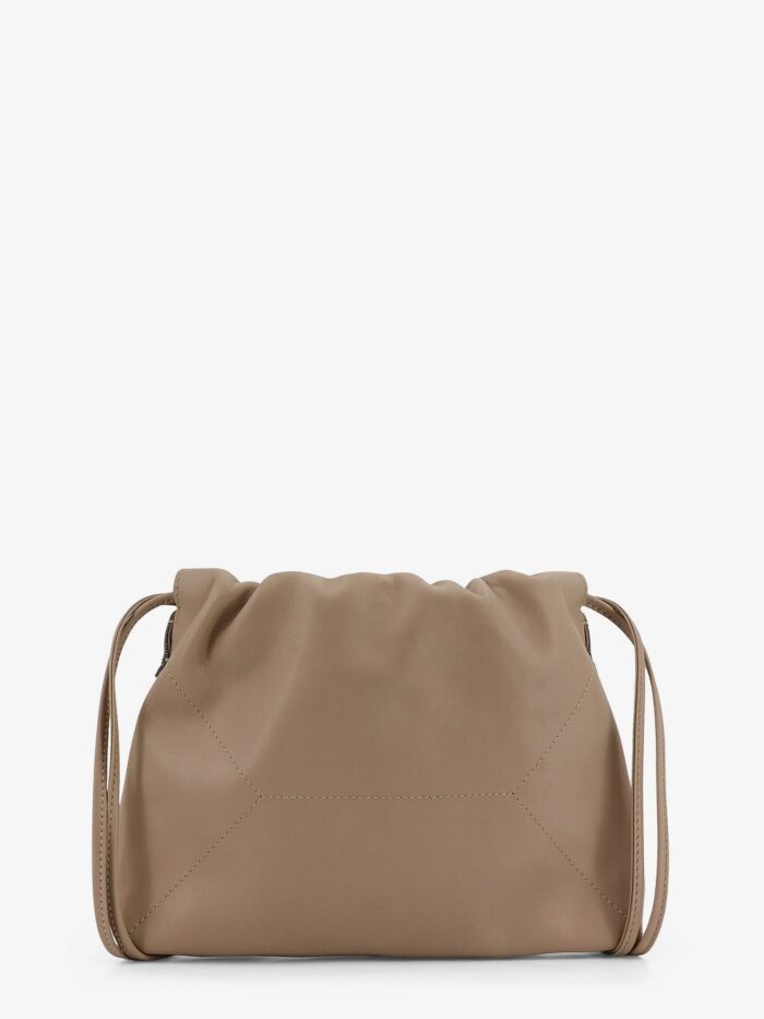 Brunello Cucinelli BC Duo Leather Shoulder Bag