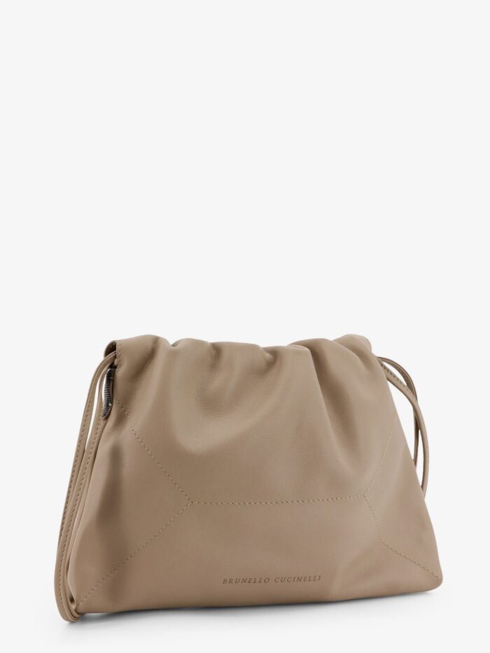 Brunello Cucinelli BC Duo Leather Shoulder Bag