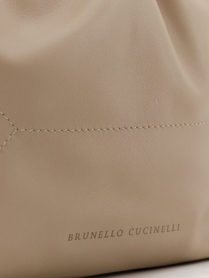 Brunello Cucinelli BC Duo Leather Shoulder Bag