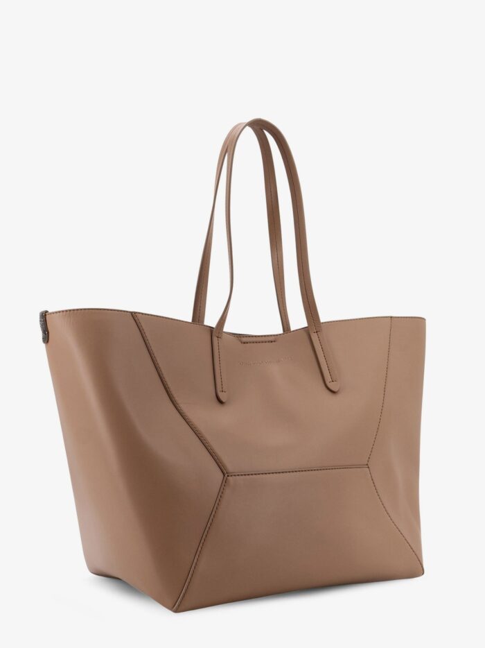 Brunello Cucinelli BC Duo Leather Shoulder Bag