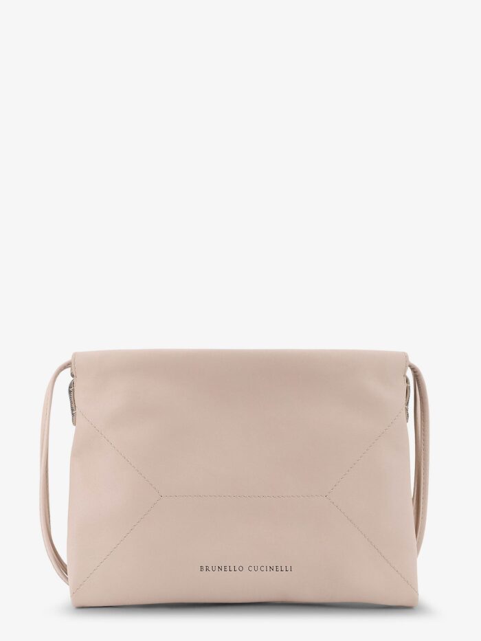 Brunello Cucinelli BC Duo Leather Shoulder Bag