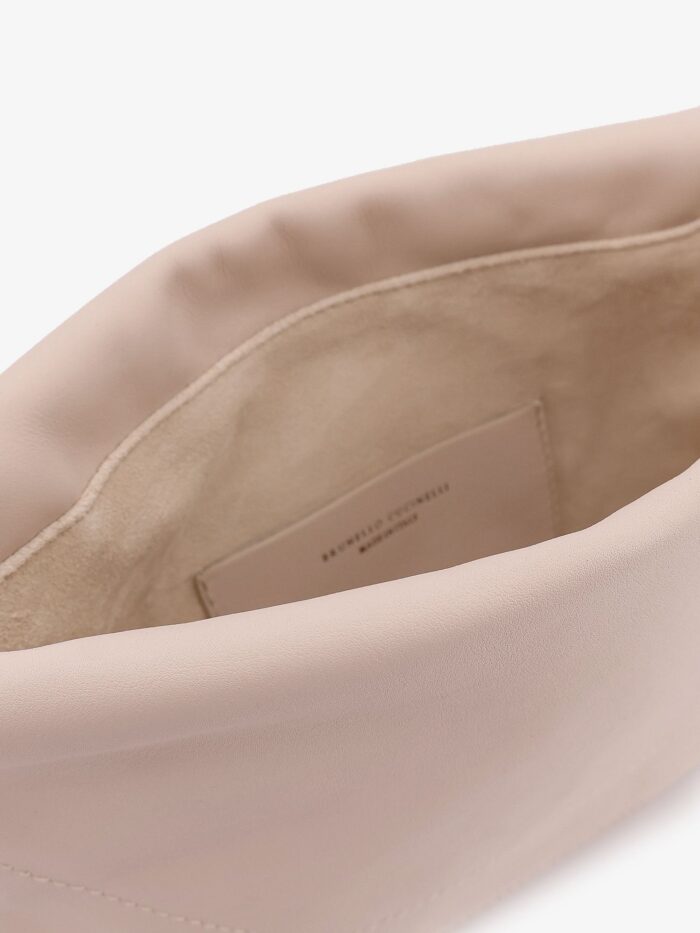 Brunello Cucinelli BC Duo Leather Shoulder Bag