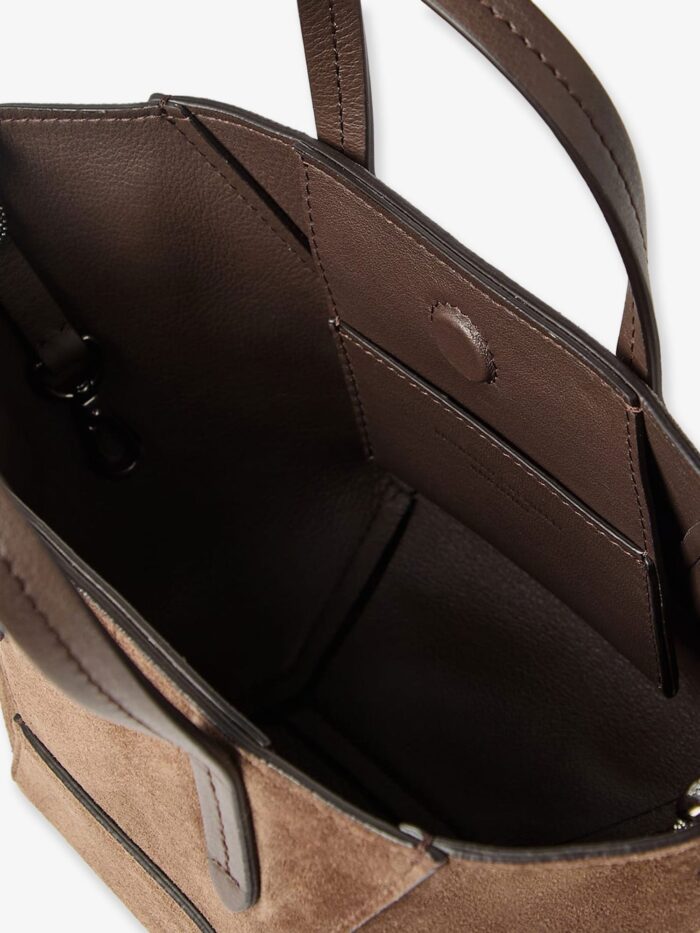 Brunello Cucinelli BC Duo Mini Suede Crossbody Bag