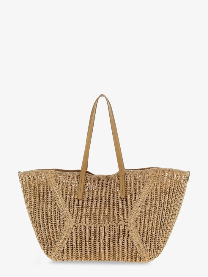 Brunello Cucinelli BC Duo Raffia Shoulder Bag