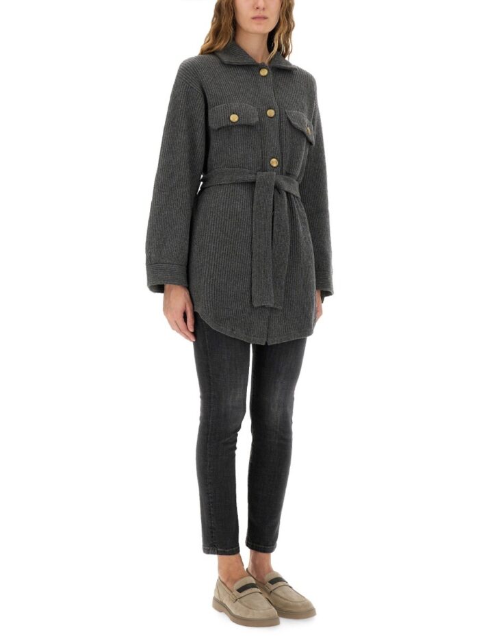 Brunello Cucinelli BELTED CARDIGAN
