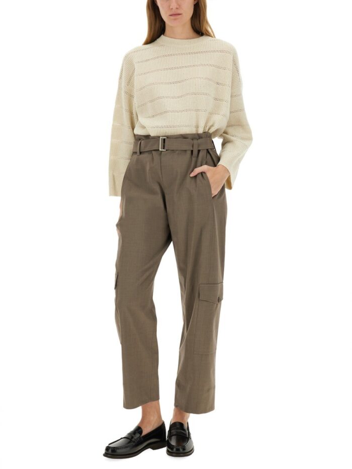 Brunello Cucinelli BELTED PANTS