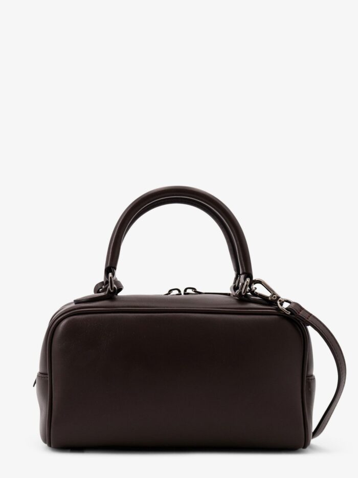 Brunello Cucinelli Boston Explorer Small Leather Shoulder Bag