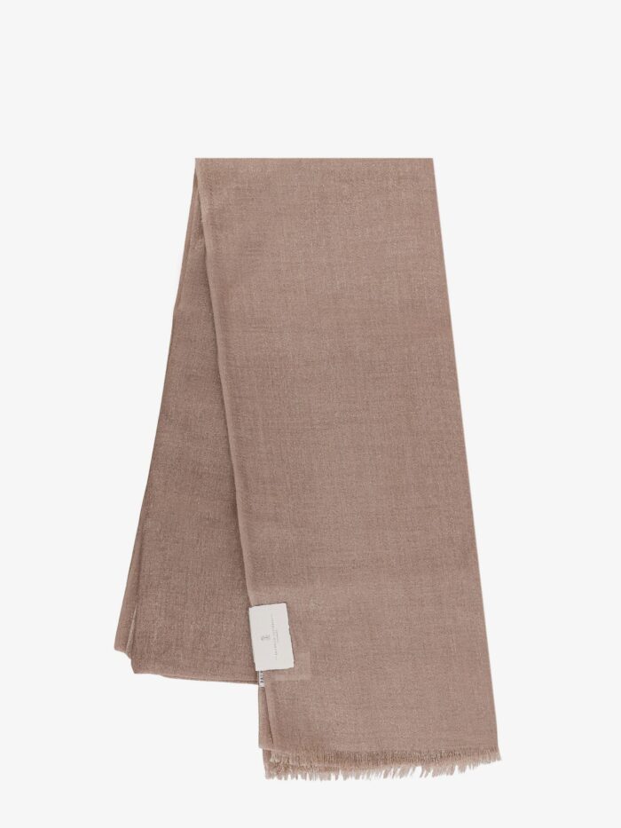 Brunello Cucinelli Cashmere And Silk Blend Scarf