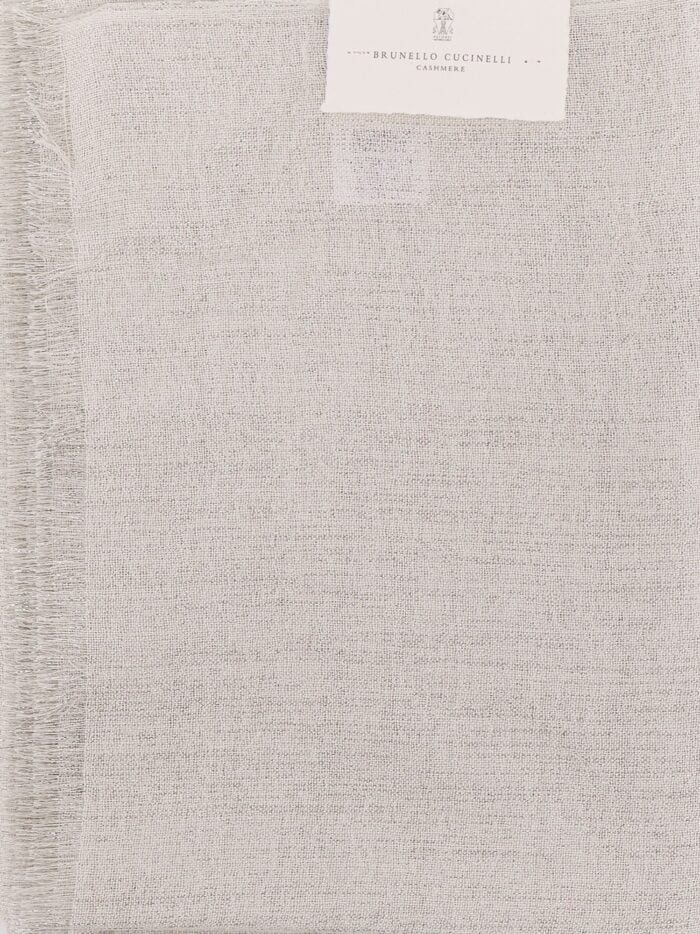 Brunello Cucinelli Cashmere And Silk Sparkling Scarf