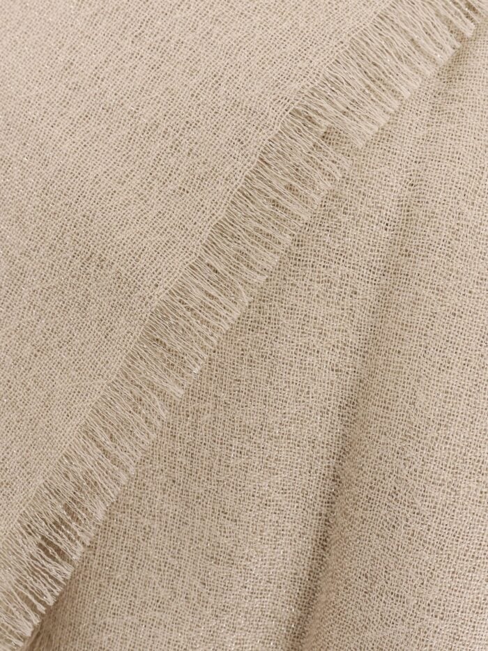 Brunello Cucinelli Cashmere And Silk Sparkling Scarf