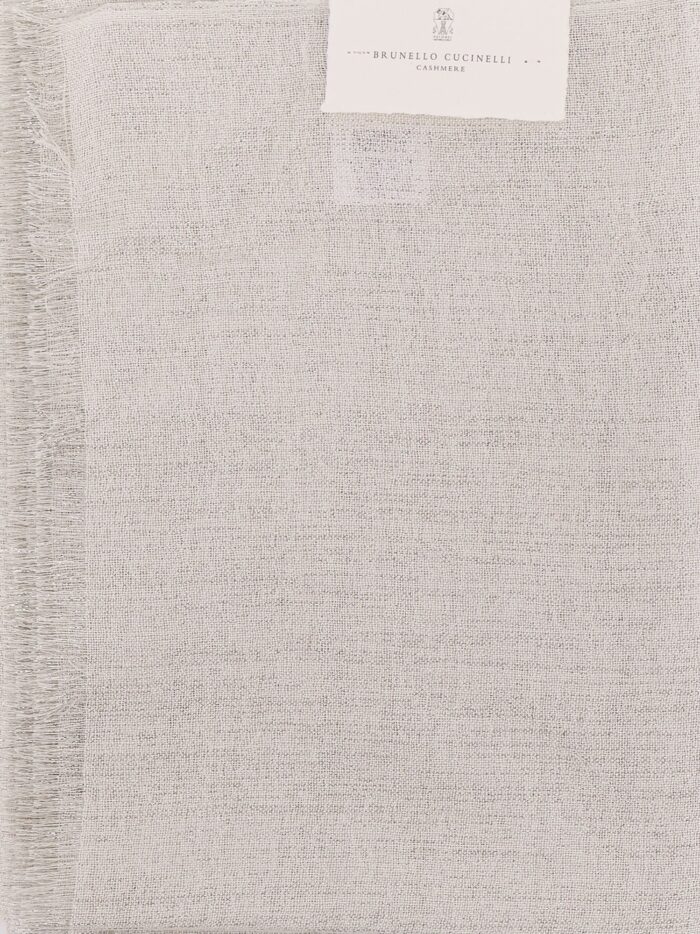Brunello Cucinelli Cashmere And Silk Sparkling Scarf