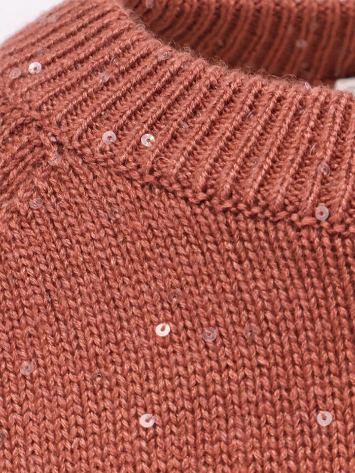 Brunello Cucinelli Cashmere And Silk Sweater With Sequins