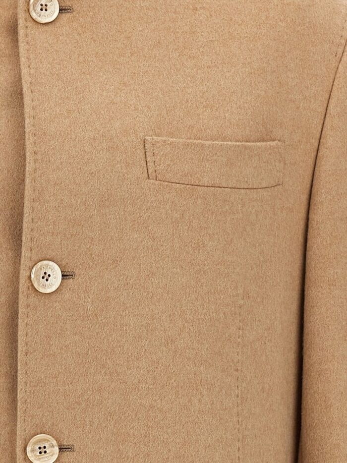 brunello cucinelli cashmere and vicuna coat Brunello Cucinelli Cashmere And Vicuna Coat