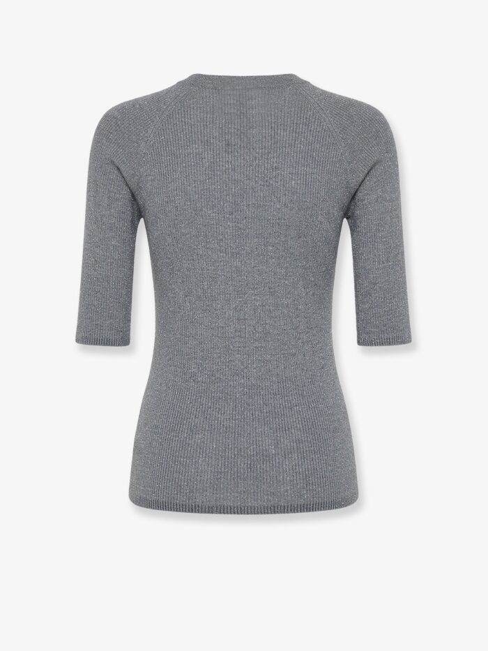 Brunello Cucinelli Cashmere And Viscose Blend Lurex Sweater
