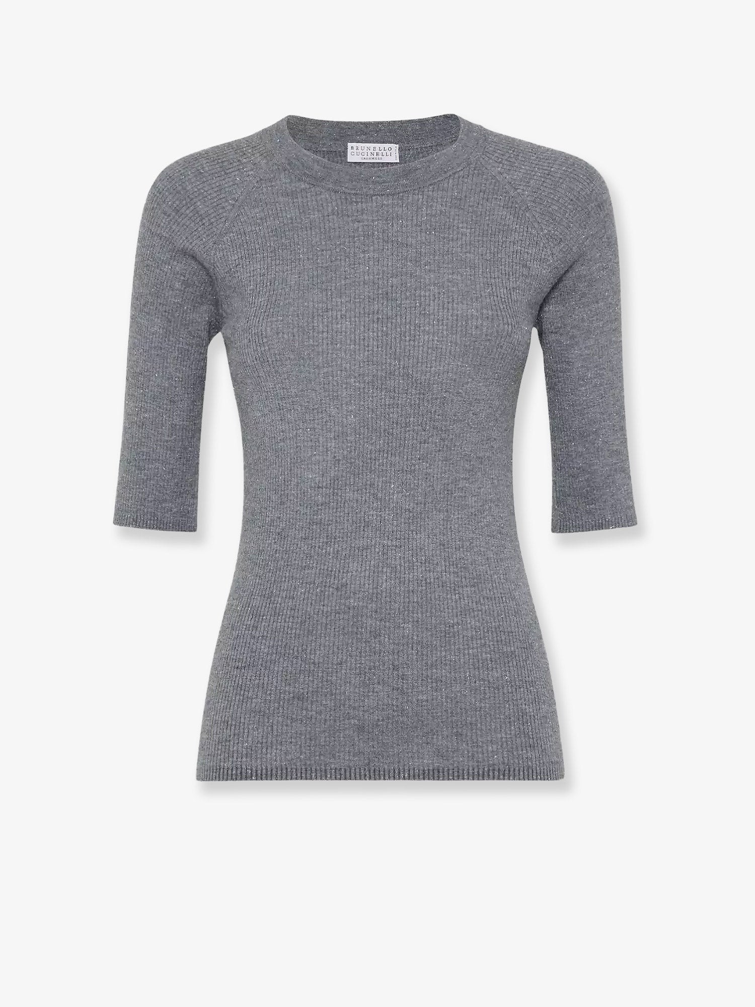 Brunello Cucinelli Cashmere And Viscose Blend Lurex Sweater
