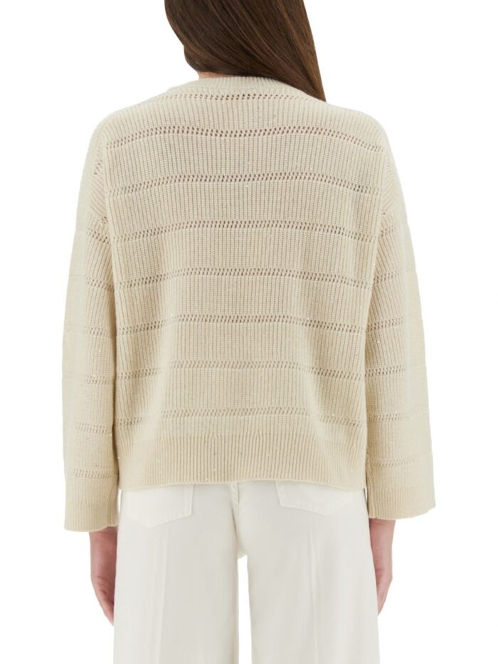 Brunello Cucinelli CASHMERE AND WOOL SWEATER