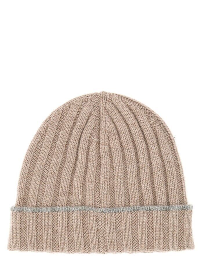 Brunello Cucinelli CASHMERE BEANIE HAT