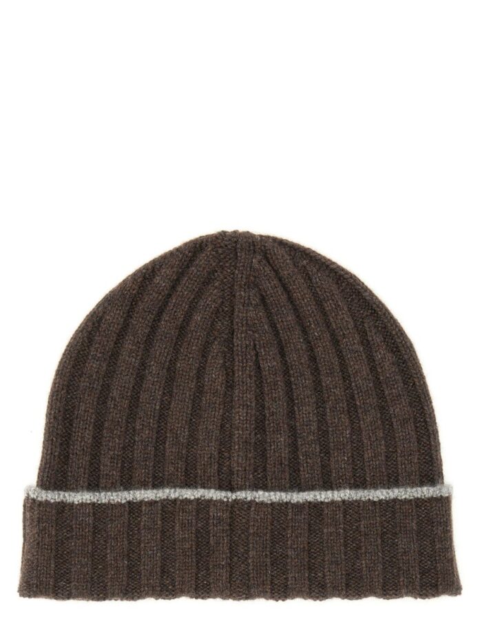 Brunello Cucinelli CASHMERE BEANIE HAT