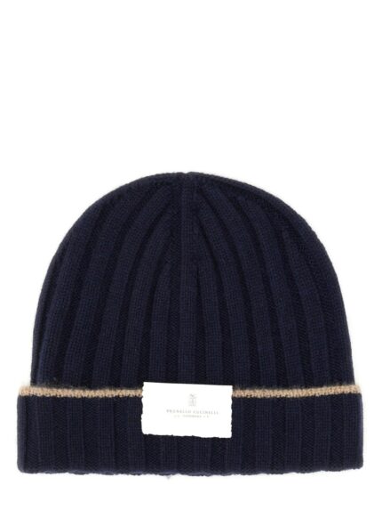 Brunello Cucinelli CASHMERE BEANIE HAT
