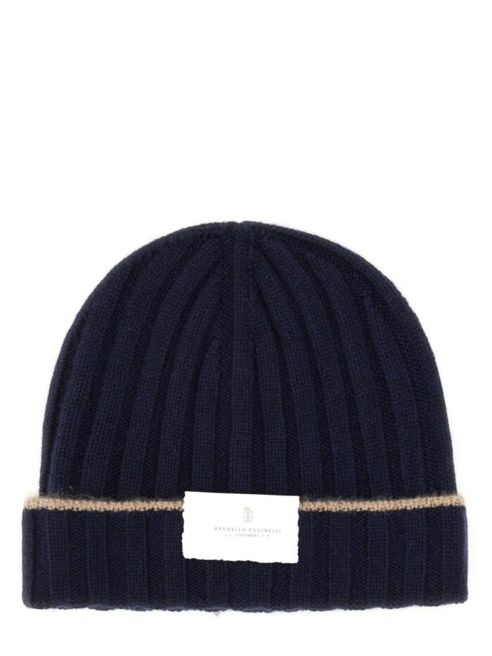 Brunello Cucinelli CASHMERE BEANIE HAT