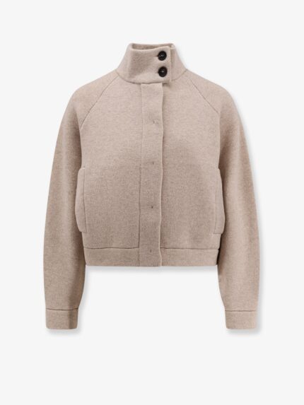 Brunello Cucinelli Cashmere Cardigan With Monili