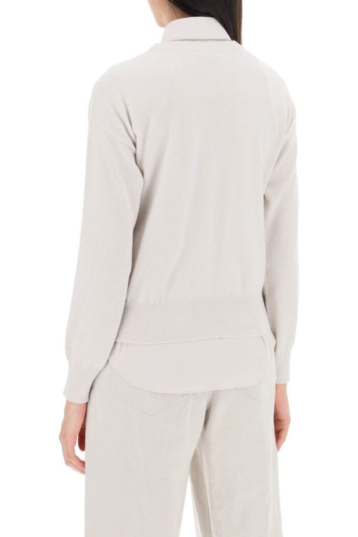 BRUNELLO CUCINELLI "cashmere Dazzling Stripe