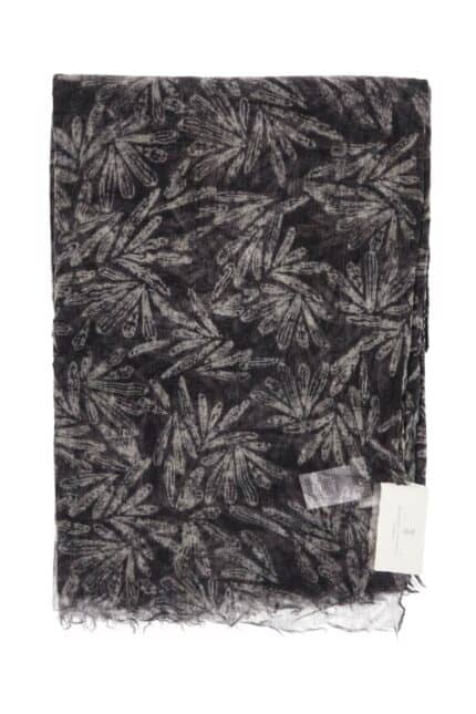 BRUNELLO CUCINELLI "cashmere Scarf With Fern Print"