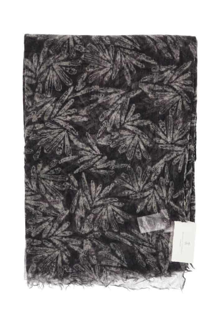 BRUNELLO CUCINELLI "cashmere Scarf With Fern Print"