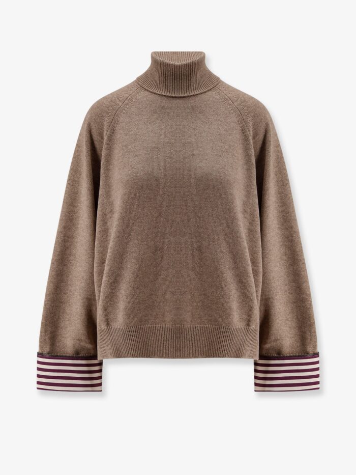 Brunello Cucinelli Cashmere Sweater With Monili Detail
