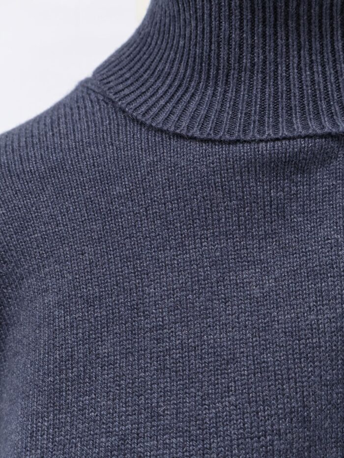 Brunello Cucinelli Cashmere Turtleneck With Monili Detail On The Back
