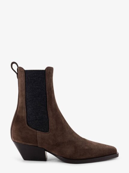 Brunello Cucinelli Chelsea Boot Suede Ankle Boots