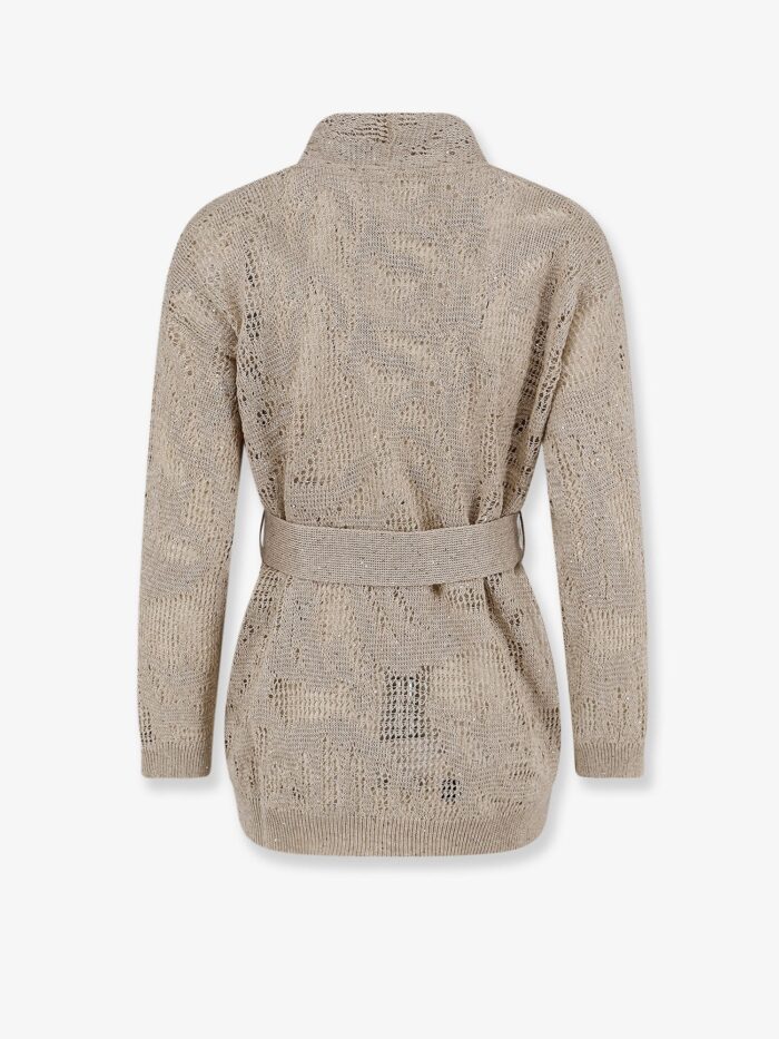 Brunello Cucinelli Cotton And Linen Cardigan
