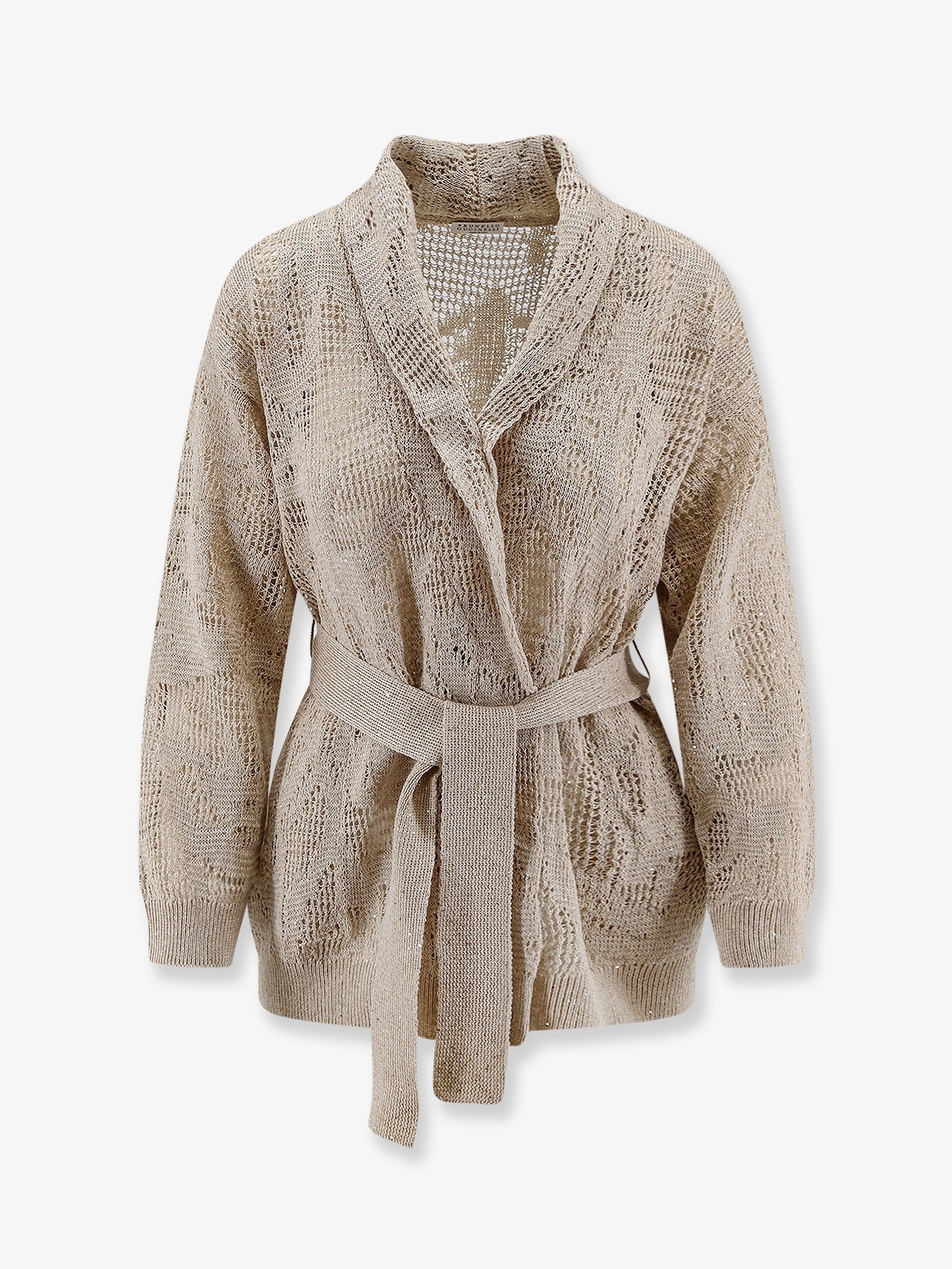 Brunello Cucinelli Cotton And Linen Cardigan