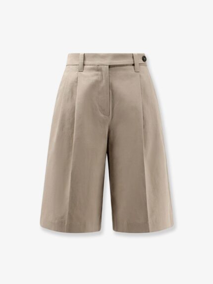Brunello Cucinelli Cotton And Linen Shorts