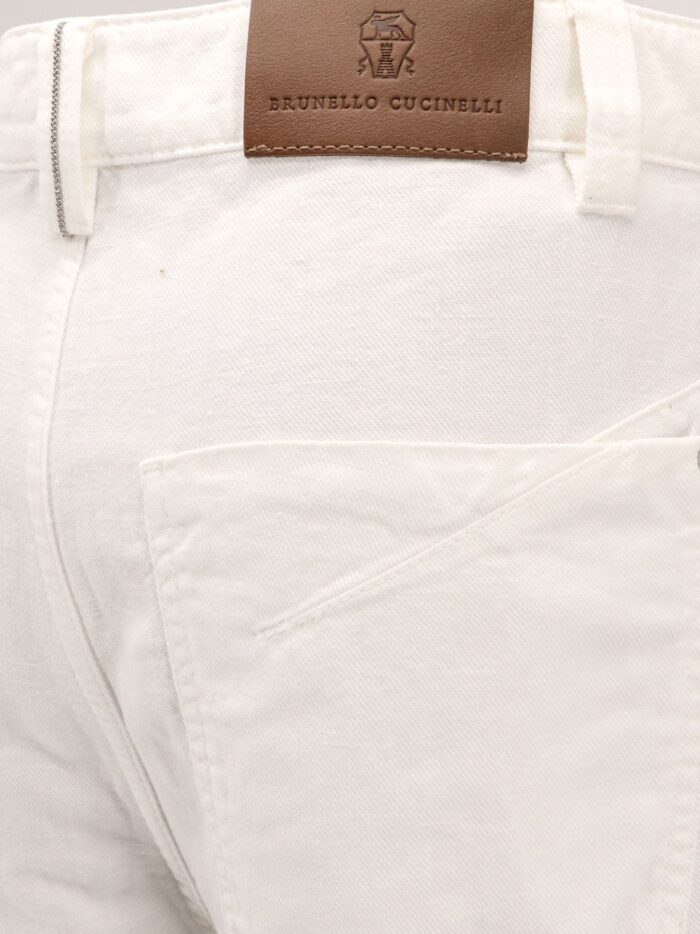Brunello Cucinelli Cotton And Linen Trouser