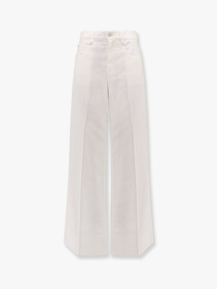 Brunello Cucinelli Cotton And Linen Trouser