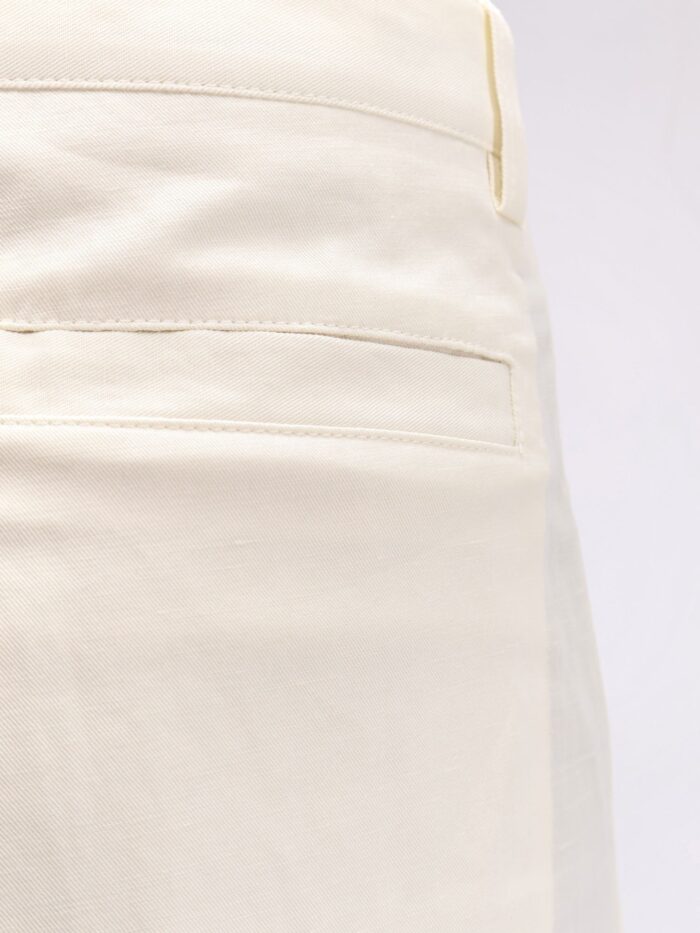 Brunello Cucinelli Cotton And Linen Trousers