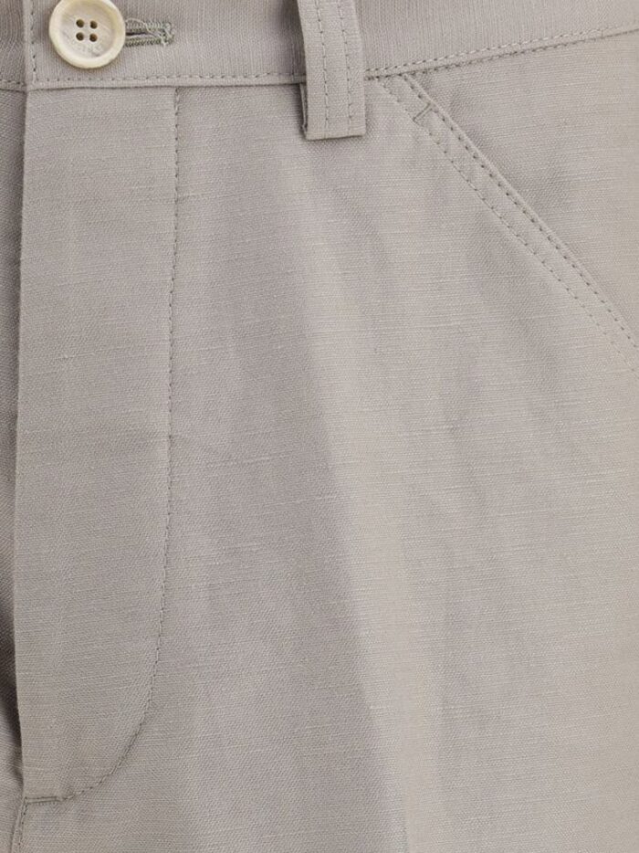 Brunello Cucinelli Cotton And Linen Trousers