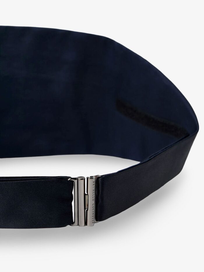 Brunello Cucinelli Cotton And Silk Cummerbund