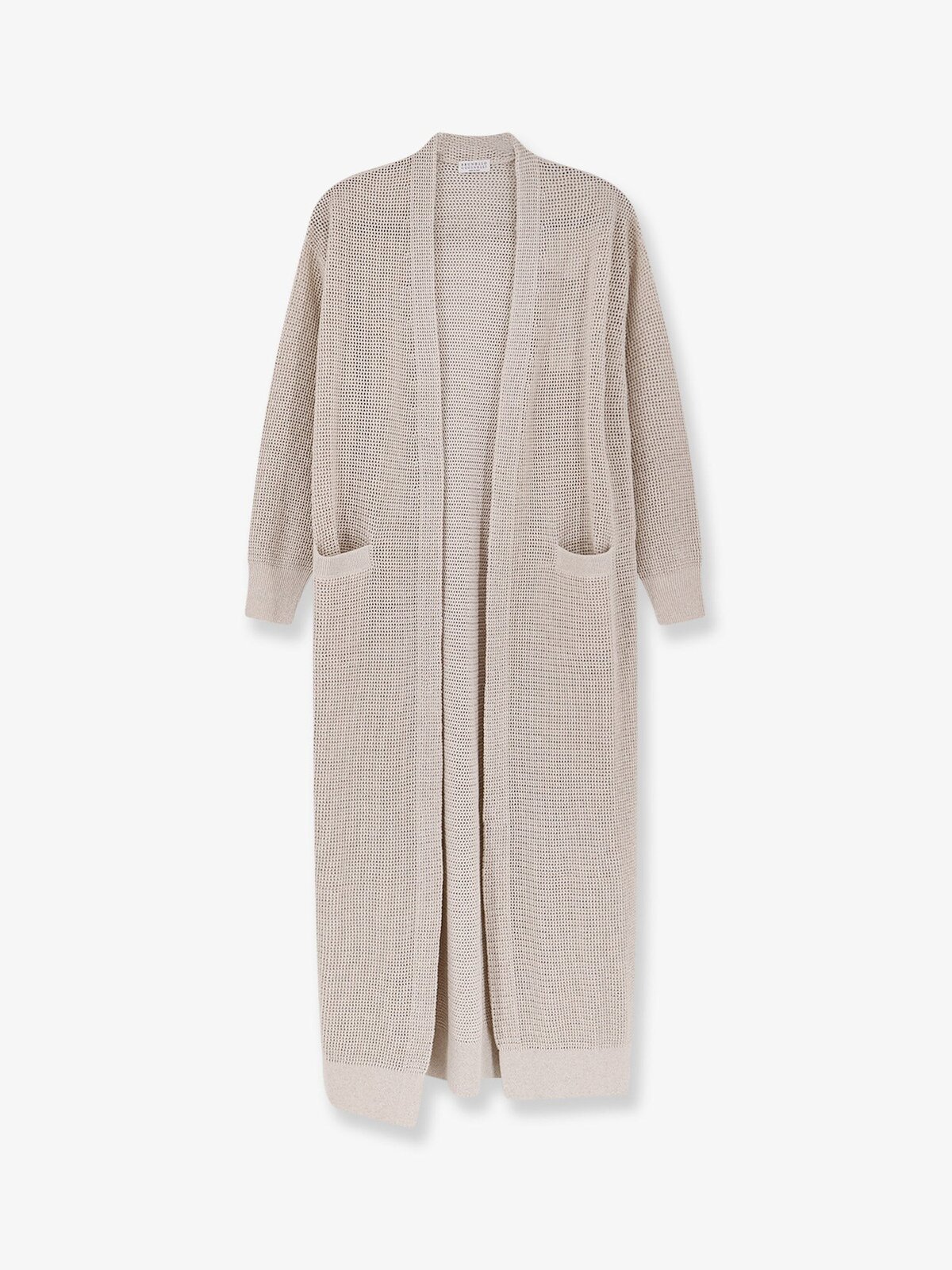 Brunello Cucinelli Cotton And Viscose Long Cardigan