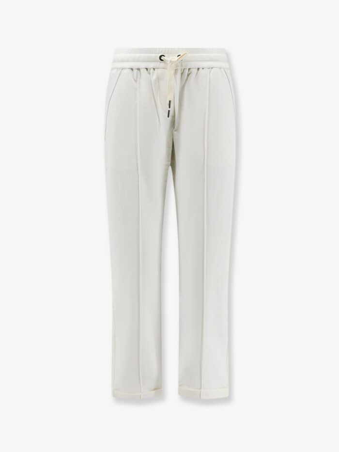 brunello cucinelli cotton blend jogging trousers Brunello Cucinelli Cotton Blend Jogging Trousers