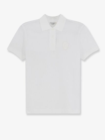 Brunello Cucinelli Cotton Blend Polo Shirt