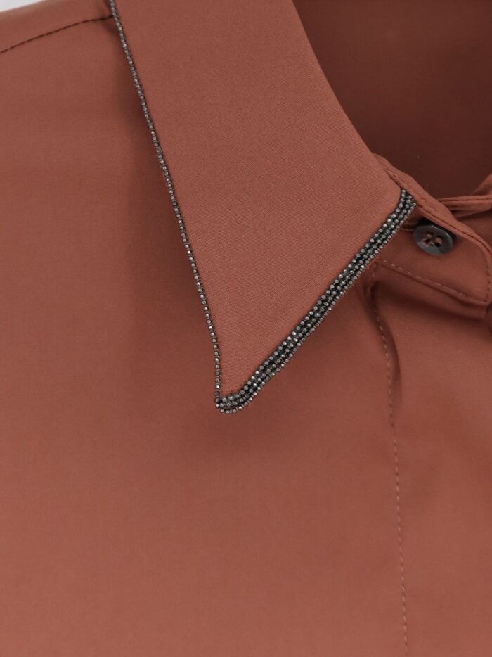 Brunello Cucinelli Cotton Blend Shirt