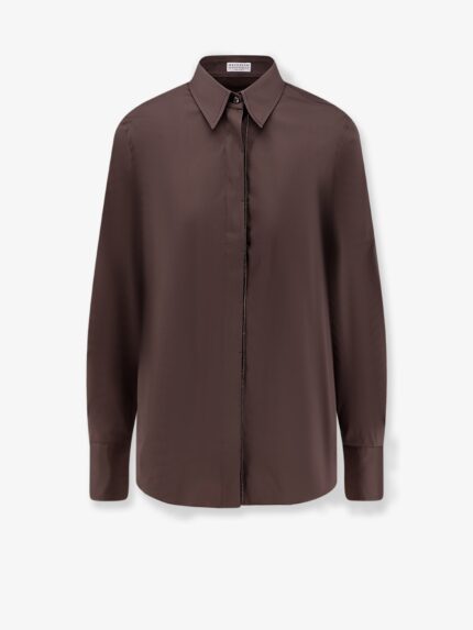 Brunello Cucinelli Cotton Blend Shirt