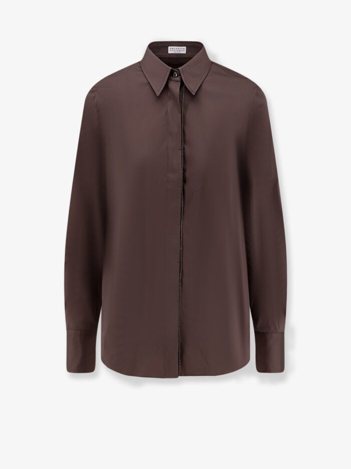 Brunello Cucinelli Cotton Blend Shirt