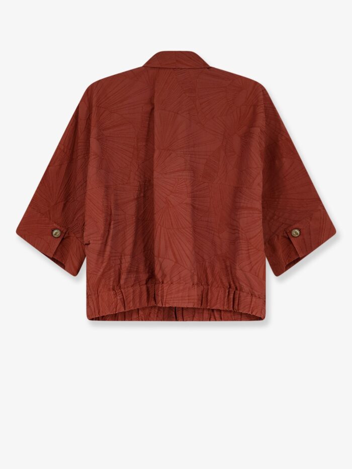 Brunello Cucinelli Cotton Blend Shirt With Embroidery