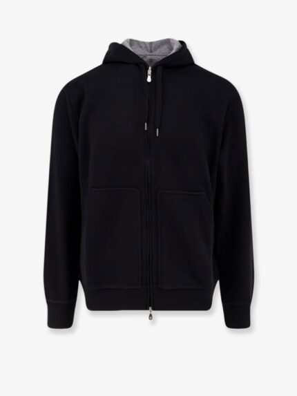 Brunello Cucinelli Cotton, Cashmere And Silk Blend Sweatshirt
