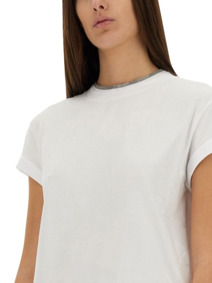 Brunello Cucinelli COTTON JERSEY T-SHIRT